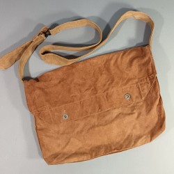 SAC OU MUSETTE BELLE COULEUR CACHOU ARMEE FRANCAISE MODELE 1892 FABRICANT LEON PICHON A BESANCON 1914 1918 ET 1939 1945